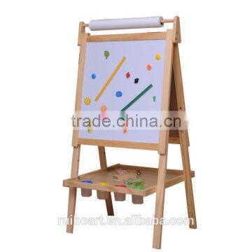 Educational wooden easel /children painting stand