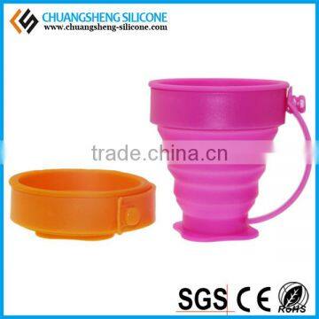 FDA Silicone Folding Cup, Traveling Cups photo-4
