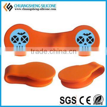2015 Best Selling Hair Money Plastic Spring Metal Paper Tie Cable Clip as Promotion Gift photo-6