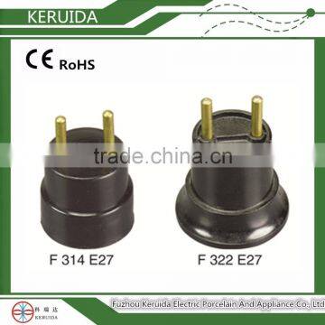 E27 Lamp Socket With Switch / European Standard Plugs With Lampholder photo-4