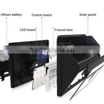 44 LED Detailed Motion Sensor Solar Garden Light Parts Hot Sale Solar Home Light