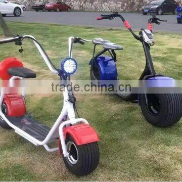2017 Steel 48v-60v Mini Electric Citycoco Scooter With Suspension photo-3