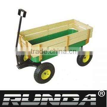 kids wagon TC1801, wooden cart, tool cart