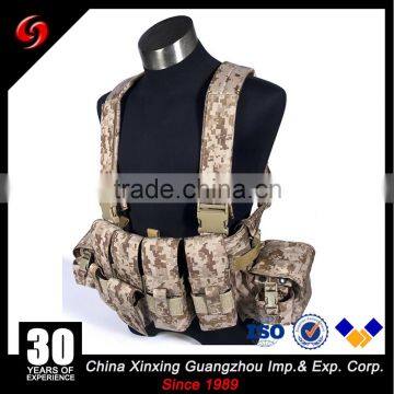 High quality custom color blue desert camo tactical vest military bellyband sale