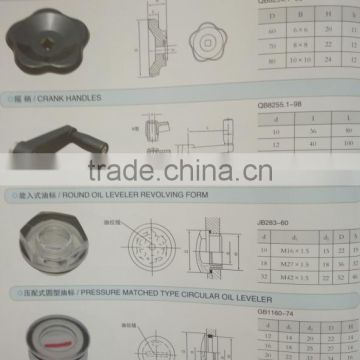 oil leveler pressure matched type circular oil leveler