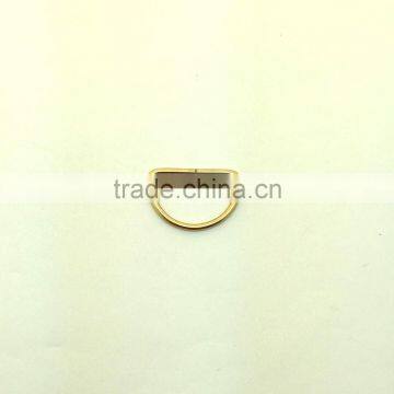 Steel Rings / Brass Finish Metal D Ring / Metal Hardware Ring photo-3