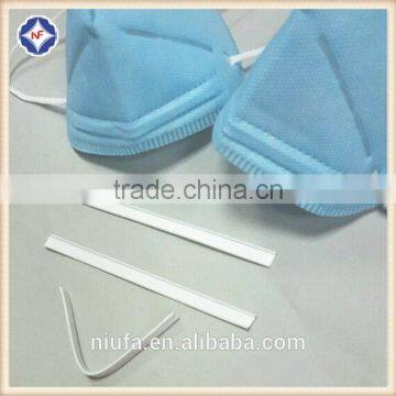 Factory Supply Double Wire Plastic Nose Strip for Face Mask photo-2