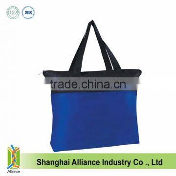 Strong Stripe PP Non Woven Bag With Long Handle,Recycle PP Non Woven Shopping Bag