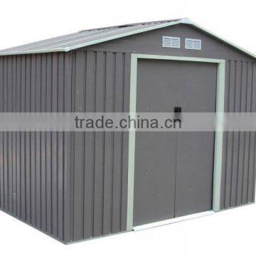 10x12ft Metal Shed With Deep Roll-formed Wall Panels