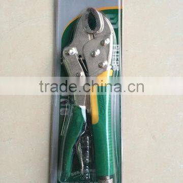 BERRYLION 10'' Soft Rubber Grip Round Jaw Pliers, Drop Forged Carbon Steel Locking Plier photo-6