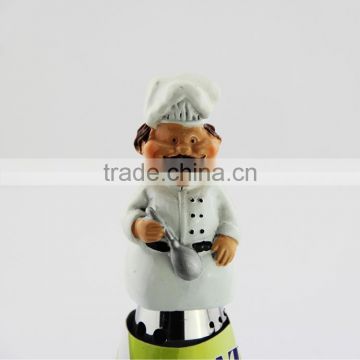 A Bite of China food tools happy chef statue 10inch multi purpose manual cheese grater