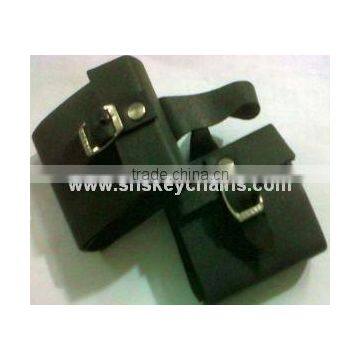 Miniature Saddle Bag Keychain