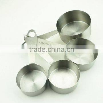 42136 4pcs Stainless Steel Nesting Measuring Cups and Spoons Set photo-3