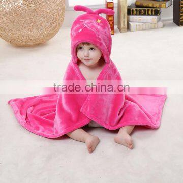 Wholesale Animal Shape Baby Bathrobe With Hood Baby Blankets photo-2
