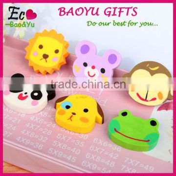 Promotion Custom cute eraser cartoon eraser gifts for kids