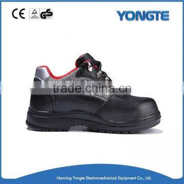 Labor Protective Rubber Sole Man Leather Safety Shoe photo-3