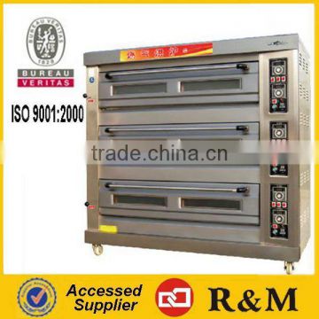 3 layers 9 trays wafer baking machine on promotion