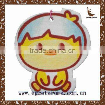 EA1-1006 Funny Face Cotton Paper Hanging Car Air Freshener photo-4