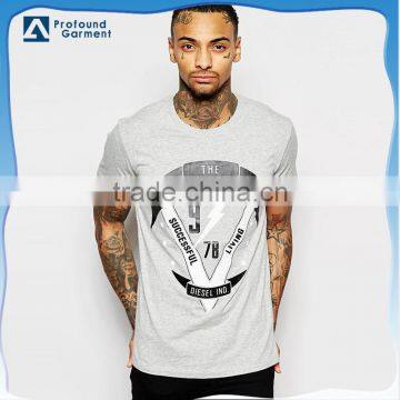 China wholesale high quality cotton custom tee shirt screen printing company logo t shirts for men