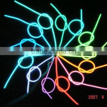 2016 colorful el flashing wire ( factory price, good quality, fast send, durable)