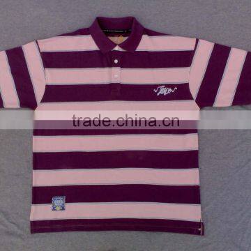 2012 FASHION HIGH QUALITY MENS YARN DYED POLO T-SHIRT