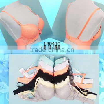 Ladies Thick Padded Bra Stock, Ref.140410