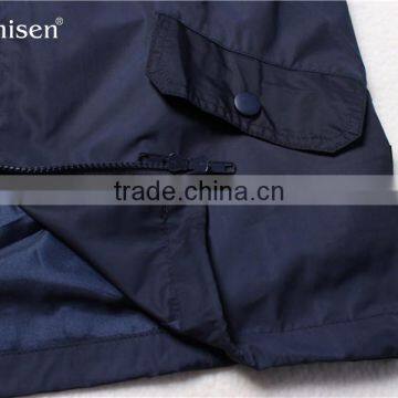 Taslon Nylon Men's Waterproof and Breathable Blue Jacket photo-6
