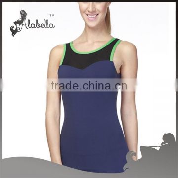 2015 Ladies fashion yoga fitness wear tank tops