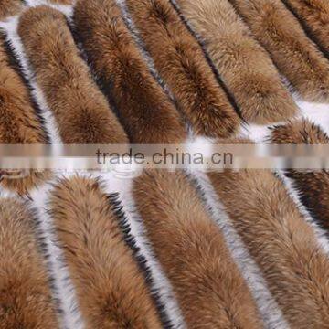 CX-A-04 OEM/Custom Made Fur Hood/ Collar Raccoon Real Fur Trim photo-2