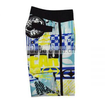 Customer Unique Design Colorful Beach Short for Men With Back Pocket photo-3