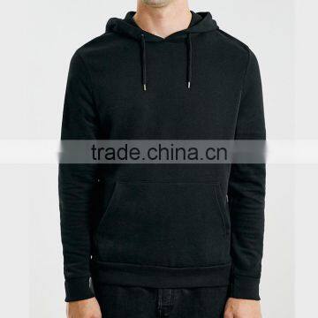 Bulk Black Plain Custom Classic Style Muscle Fit Hoodies for Men photo-1