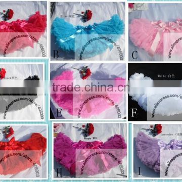 baby red princess tutu skirt for children