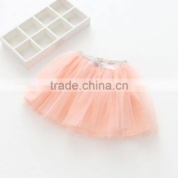 S60644B 2017 New Girls Skirt Autumn Candy Color Gauze Children's Princess Tulle Skirts photo-5