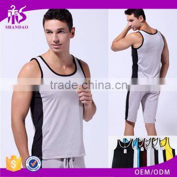 Shandao OEM Fashion Custom Private Label Fitness Sports Wear Men Yoga Clothing