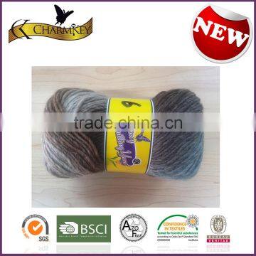 2016 Hot Sale Space Dyed Silk /Cotton/Polyester Blend Yarn photo-5