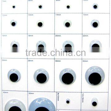 Wholesale Handcraft Toy Making Plastic Wiggle Eyes Googly Eyes Moving Eyes photo-3