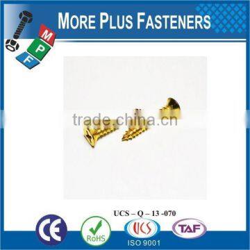 Made in Taiwan High Quality Stainless Steel Phillips Head Brass Self Tapping Screw photo-6