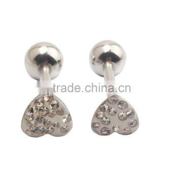 Custom Logo High Quality 316L Stainless Steel Fake Spikes Flesh Ear Plugs Piercing Jewelry