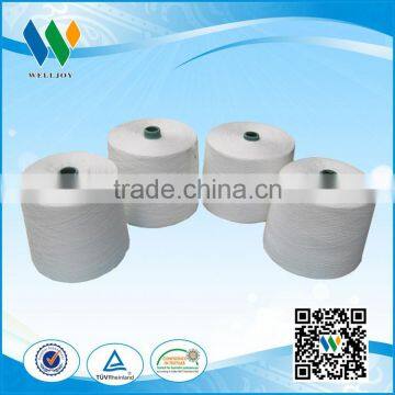 Raw White Polyester Sewing Thread 20/2 20/30 photo-3