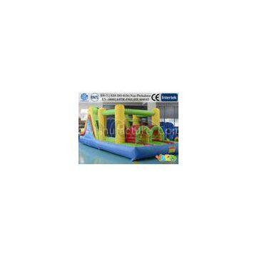 Large Residential Inflatable Bounce House , Inflatable Obstacle Course For Kids