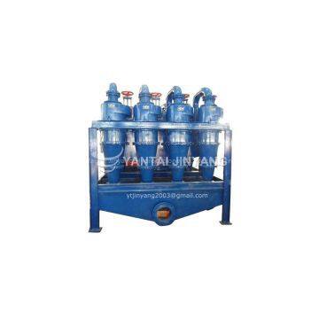Efficient dewatering hydrocyclone