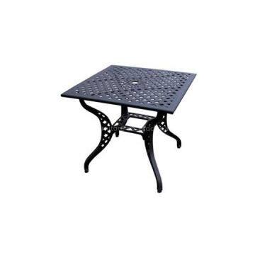 Glass Square Dining Table