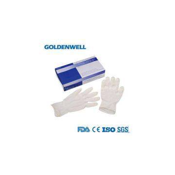 Medical Latex Examination Gloves Without Powder