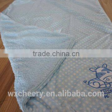 Cotton/bamboo/acrylic/polyester Knitted /baby Blanket