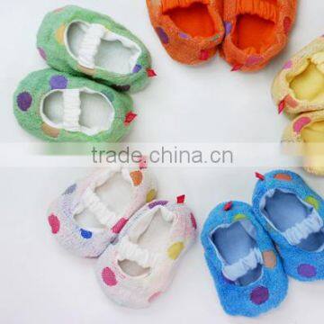 Japan Baby Shoes Pop Color Blue / Green / Orenge / Yellow / White Wholesale