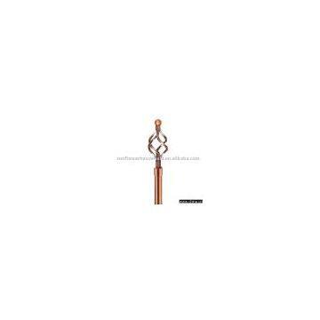 curtain pole finial
