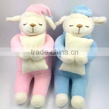 high quality cutest wholesale lovely soft plush toys sheep baby plush toys factory made