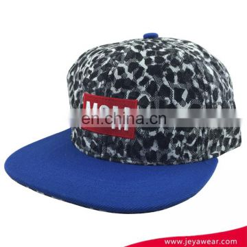 2017 New Fashion Wholesale Good Quality Custom Acrylic And Lace Cap Snapback Hat