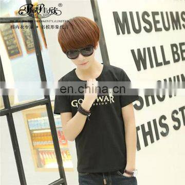 Peijiaxin Fashion Design Casul Style High Quality Cotton Tshirt for Men photo-4