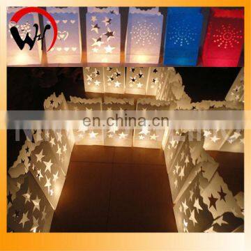 fireproof paper candle bags